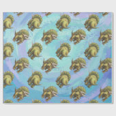 Triceratops Patronen Cadeaupapier (Vlak)