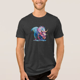 Triceratops Pracht: Uniseks T-Shirt
