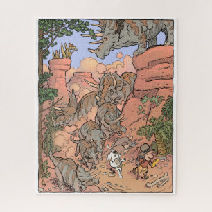 Triceratops-puzzel Legpuzzel