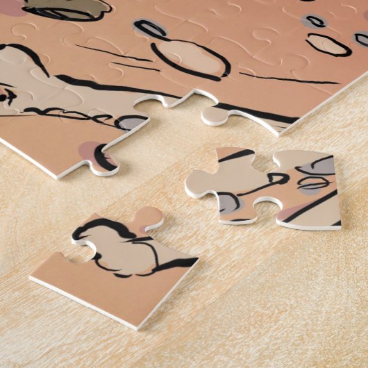 Triceratops-puzzel Legpuzzel (Zijkant)