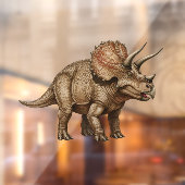 Triceratops Raamsticker (Vel 2)