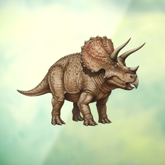 Triceratops Raamsticker (Vel 3)