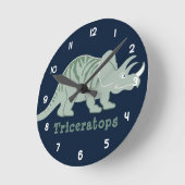 Triceratops Ronde Klok (Hoek)