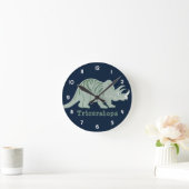 Triceratops Ronde Klok (Huis)