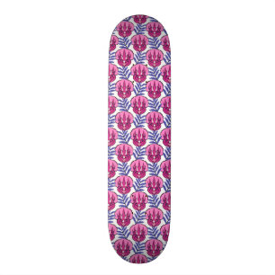 Triceratops  Roze Dinosaur Persoonlijk Skateboard