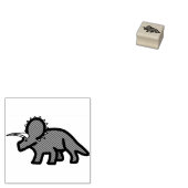 Triceratops  rubberstempel (Gestempeld)