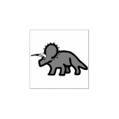 Triceratops  rubberstempel (Afrduk)
