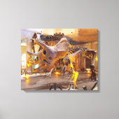 Triceratops Skeleton Canvas Print (Voorkant)