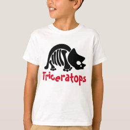 Triceratops Skeleton T-shirt