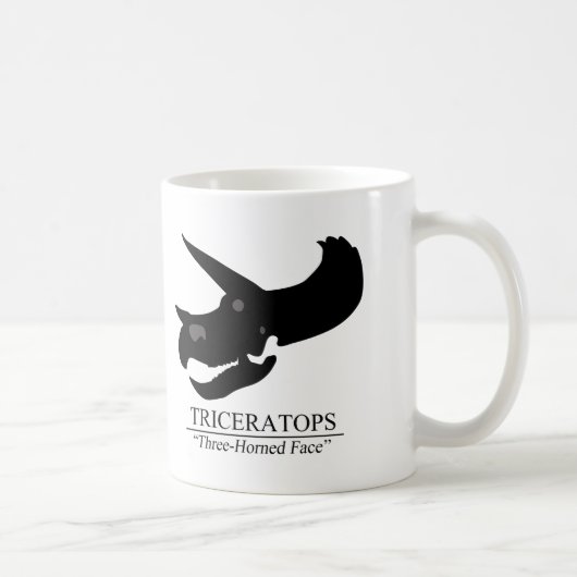 Triceratops Skull Koffiemok (Rechts)