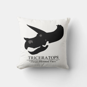 Triceratops Skull Kussen