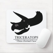 Triceratops Skull Muismat (Met muis)