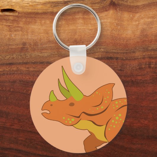 Triceratops Sleutelhanger (Voorkant)