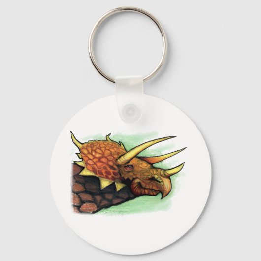 Triceratops Sleutelhanger (Voorkant)