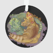 Triceratops Snuggles Ornament (achterkant)