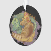 Triceratops Snuggles Ornament (voorkant)