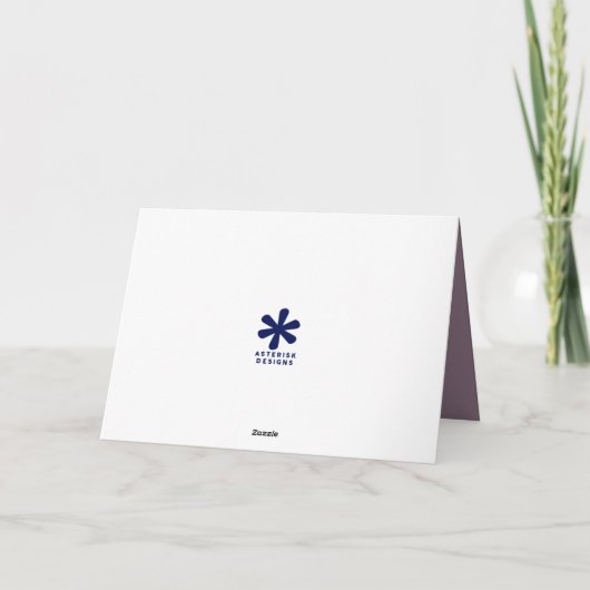 Triceratops Speelgoed Dinosaurus Aangepaste Verjaa Kaart (Achterkant)