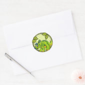 Triceratops Sticker (Envelop)