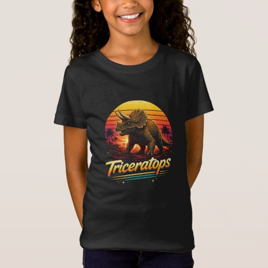 Triceratops T-shirt (Voorkant)