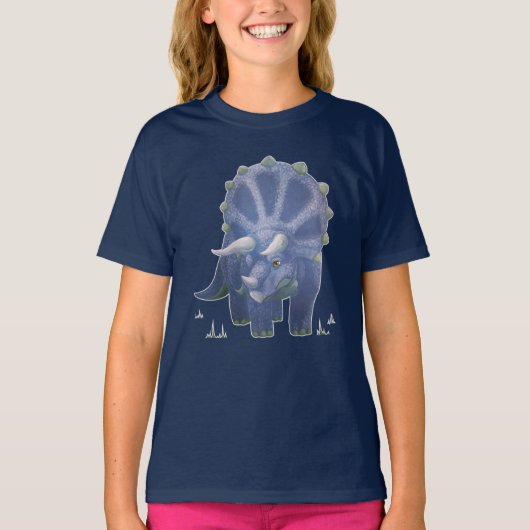 Triceratops T-Shirt (Voorkant)