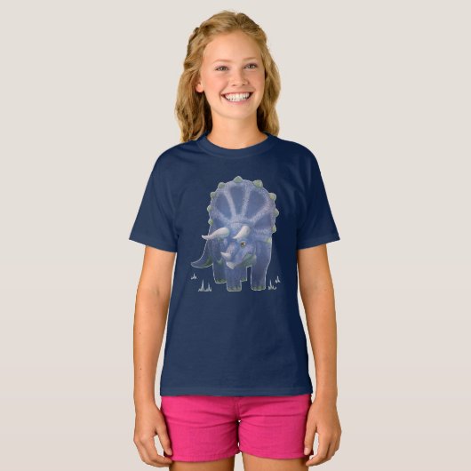 Triceratops T-Shirt (Voorkant volledig)
