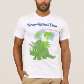 Triceratops T-shirt (Voorkant)