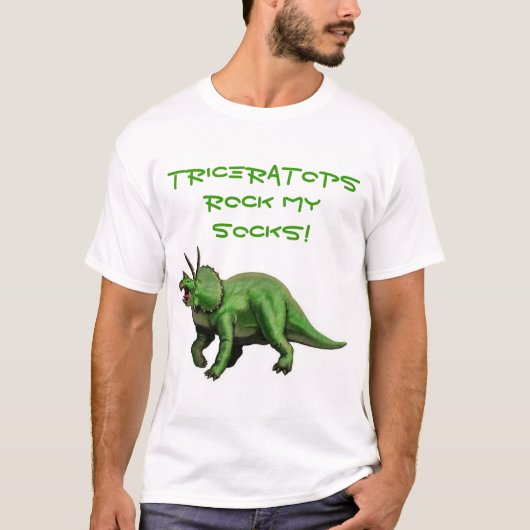 Triceratops T-shirt (Voorkant)