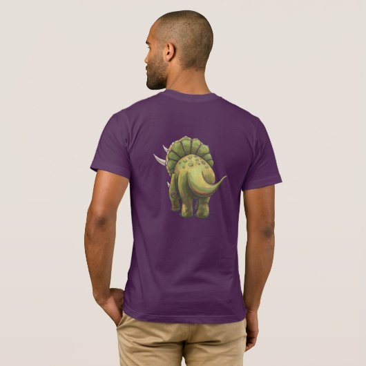 Triceratops T-Shirts (Achterkant volledig)