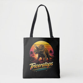 Triceratops Tote Bag