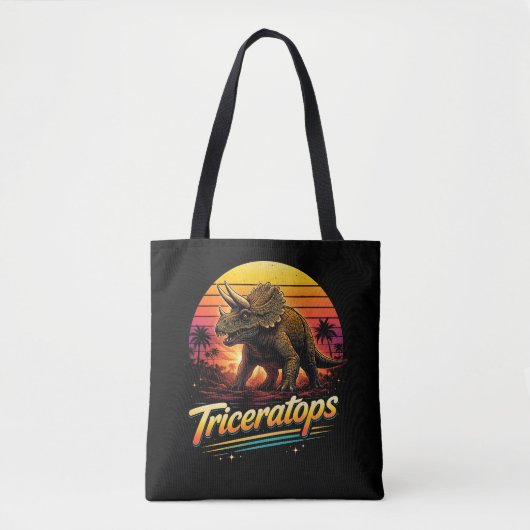 Triceratops Tote Bag (Voorkant)