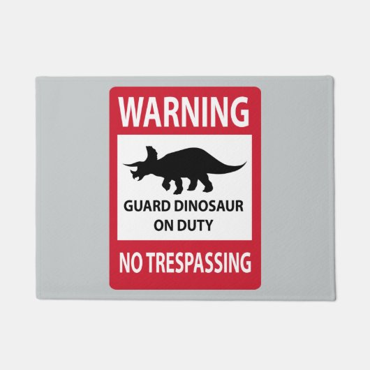 Triceratops (Triceratops) Deurmat (Voorkant)