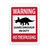 Triceratops (Triceratops) Magneet (Verticaal)
