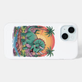 Triceratops triomf Case-Mate iPhone case (Achterkant (horizontaal))
