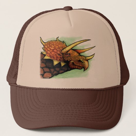 Triceratops Trucker Pet (Voorkant)