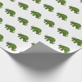 Triceratops Wrapping Paper Cadeaupapier (Hoek)