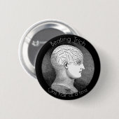 Trichotillomania/Trich Awareness Ronde Button 5,7 Cm (Voorkant /achterkant)