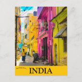 Trichur Kerala India Briefkaart (Voorkant)