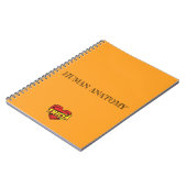 Tricia Hart Oranje Notitieboek (Linkerzijde)