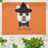 Trick and Treat Dog Theedoek (Gevouwen)