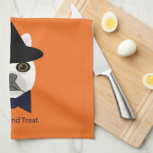 Trick and Treat Dog Theedoek (Quarter Fold)