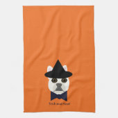 Trick and Treat Dog Theedoek (Verticaal)