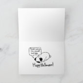Trick and Treat Pug Kaart (Binnen)