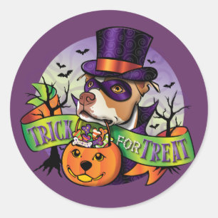 Trick for Treat Ronde Sticker
