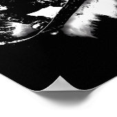 Trick Jump Nose Grab Snowboarding Poster (Hoek)