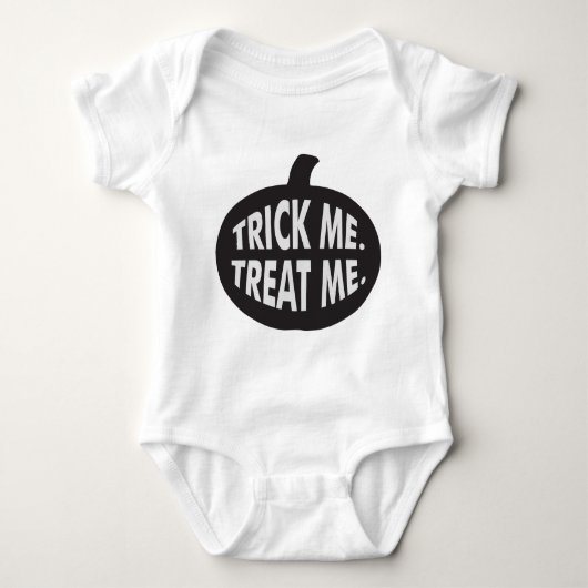 Trick me behandel me B/W Romper (Voorkant)