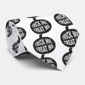 Trick me behandel me B/W Stropdas (Opgerold)