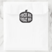 Trick me behandel me B/W Vierkante Sticker (Tas)