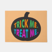 Trick me Behandel me Multi-Color Deurmat (Voorkant)