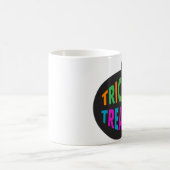 Trick me Behandel me Multi-Color Koffiemok (Center)