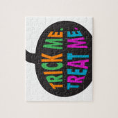 Trick me Behandel me Multi-Color Legpuzzel (Verticaal)